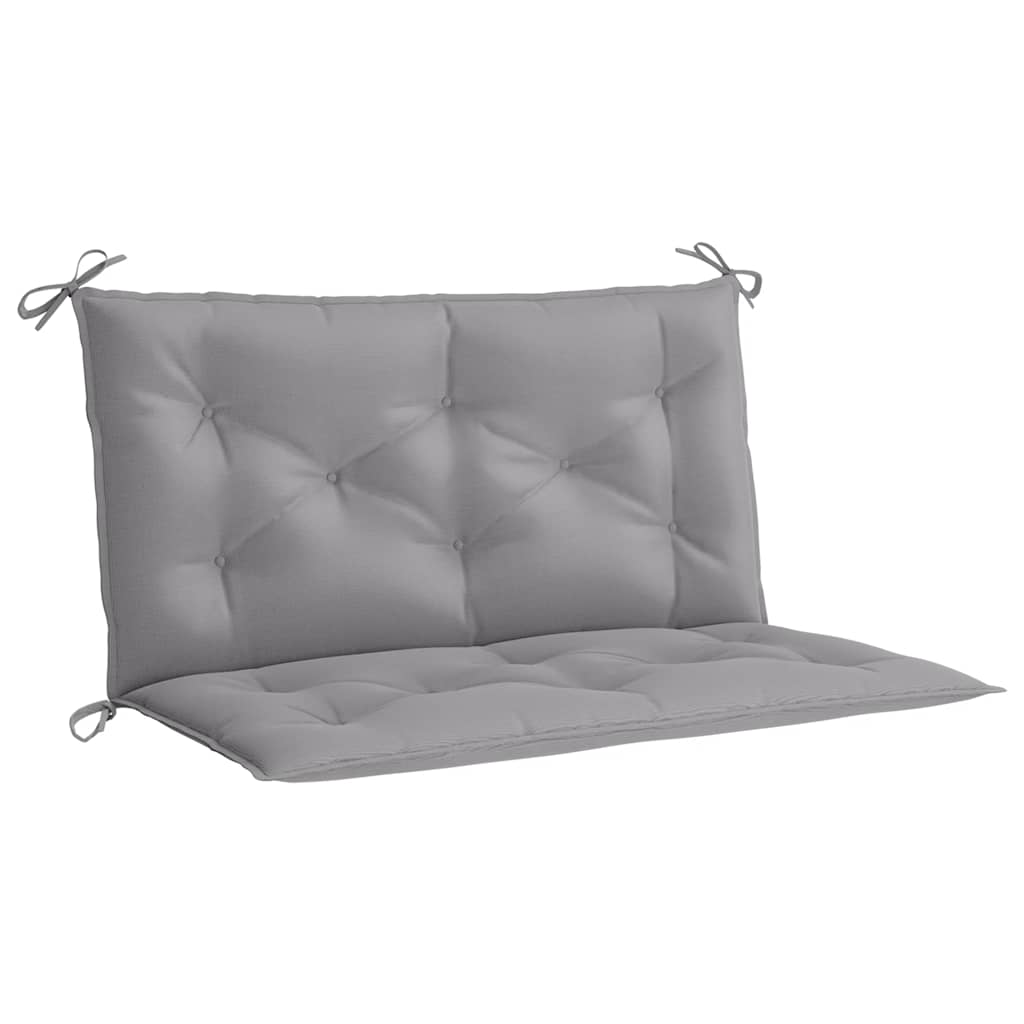 Garden Bench Cushion Grey 100x(50+50)x7cm Oxford Fabric