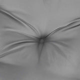 Garden Bench Cushion Grey 100x(50+50)x7cm Oxford Fabric - Close-Up Angle