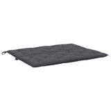 Garden Bench Cushion Anthracite 120x(50+50)x7cm Oxford Fabric