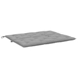 Garden Bench Cushion Grey 120x(50+50)x7cm Oxford Fabric