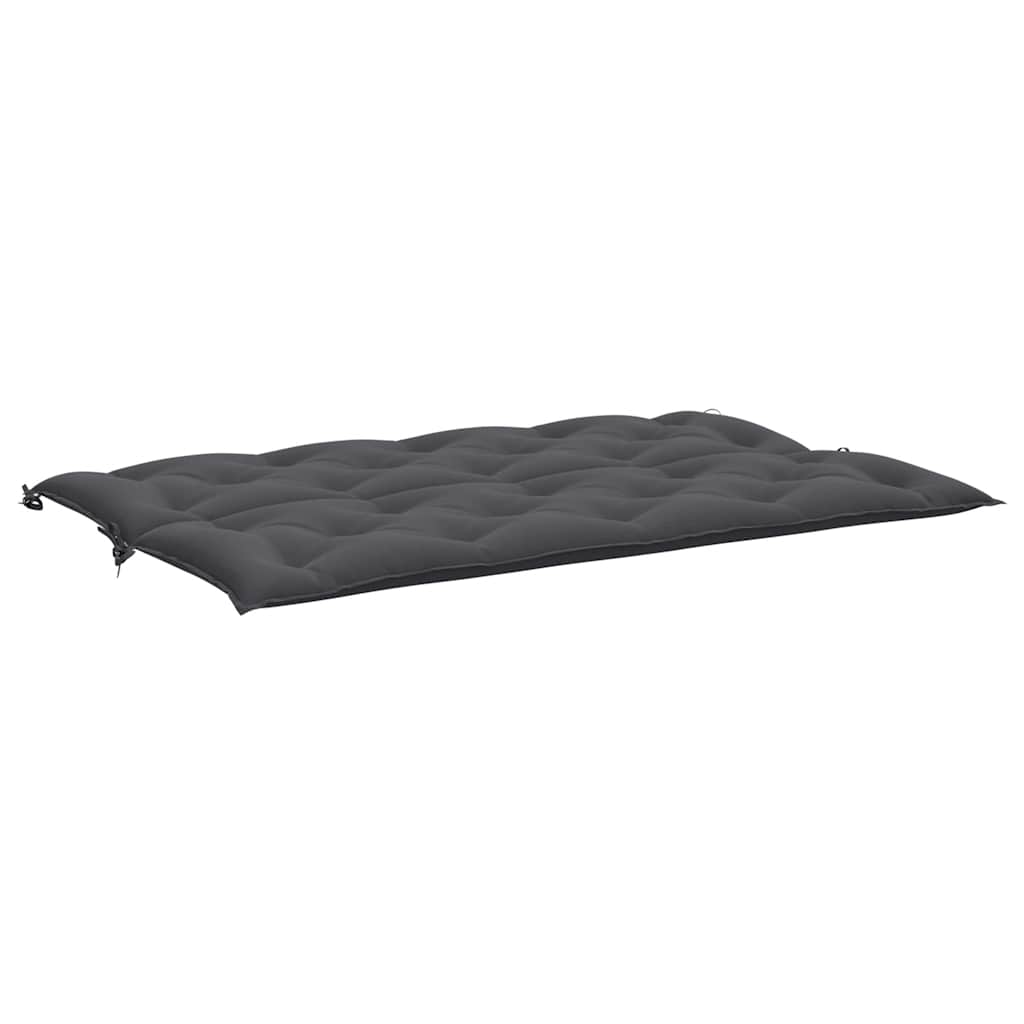 Garden Bench Cushion Anthracite 150x(50+50)x7cm Oxford Fabric