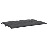 Garden Bench Cushion Anthracite 150x(50+50)x7cm Oxford Fabric