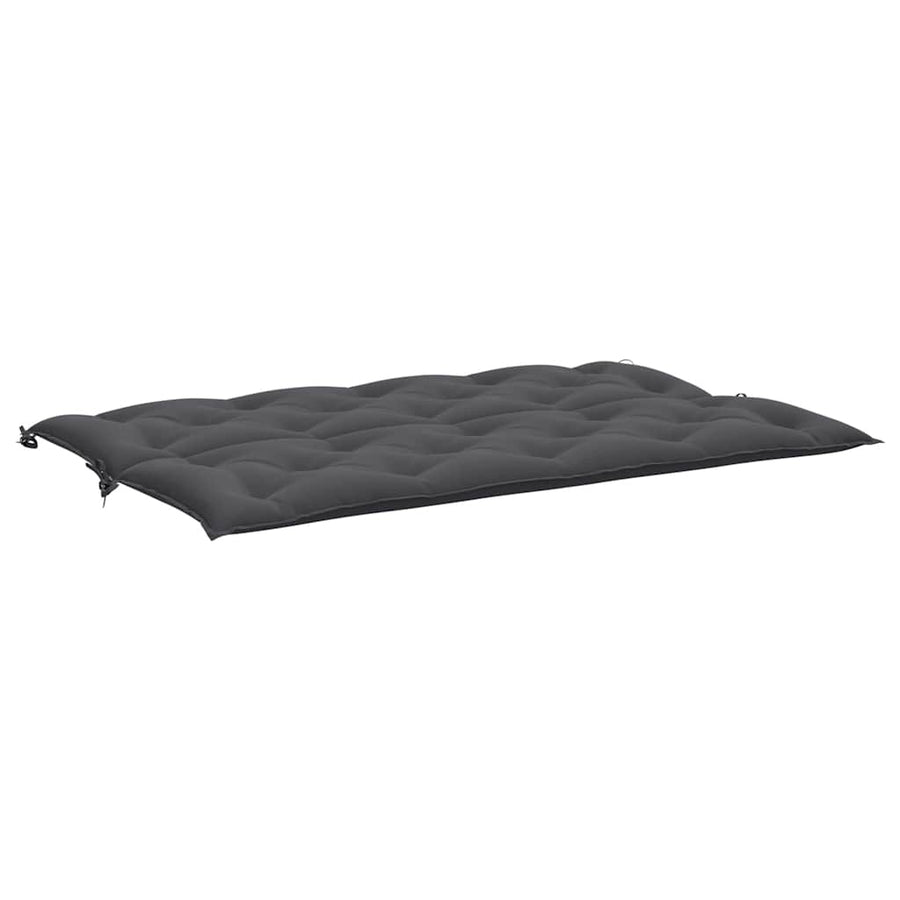 Garden Bench Cushion Anthracite 150x(50+50)x7cm Oxford Fabric