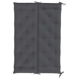 Garden Bench Cushion Anthracite 150x(50+50)x7cm Oxford Fabric