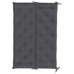 Garden Bench Cushion Anthracite 150x(50+50)x7cm Oxford Fabric