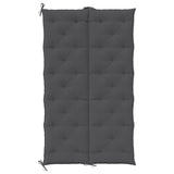 Garden Bench Cushion Anthracite 180x(50+50)x7cm Oxford Fabric