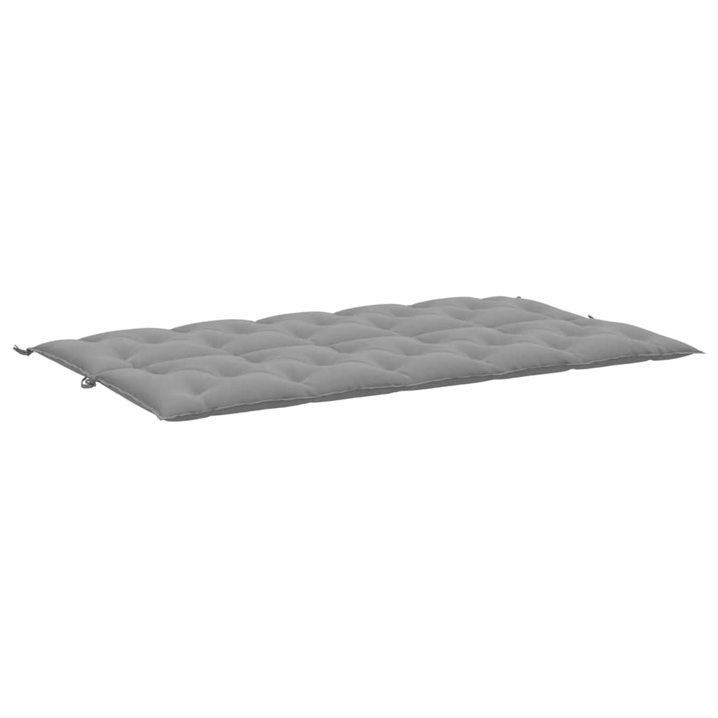 Garden Bench Cushion Grey 180x(50+50)x7cm Oxford Fabric