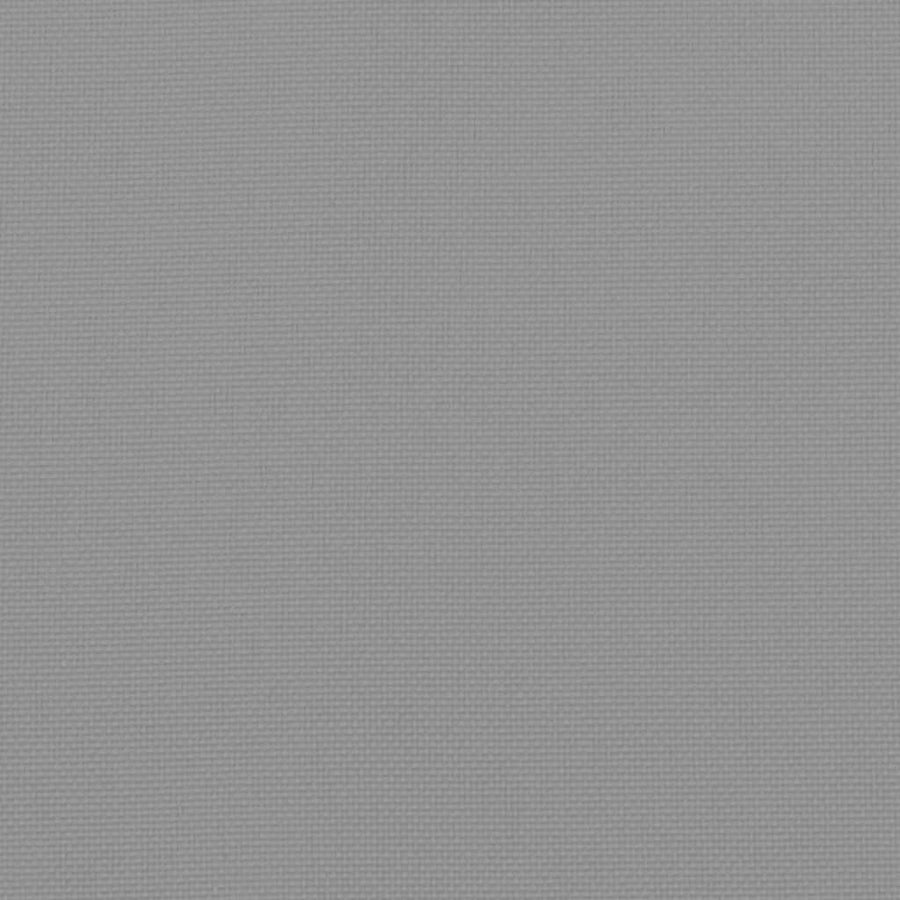 Garden Bench Cushion Grey 180x(50+50)x7cm Oxford Fabric