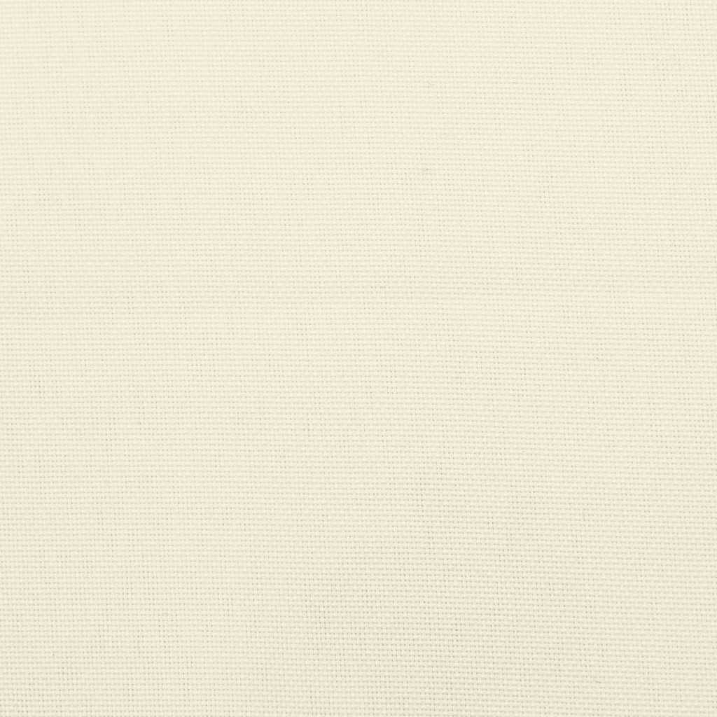 Garden Bench Cushion Cream White 180x(50+50)x7cm Oxford Fabric