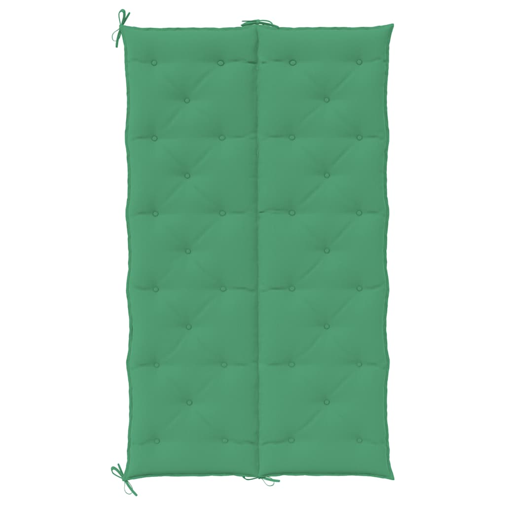 Garden Bench Cushion Green 180x(50+50)x7cm Oxford Fabric