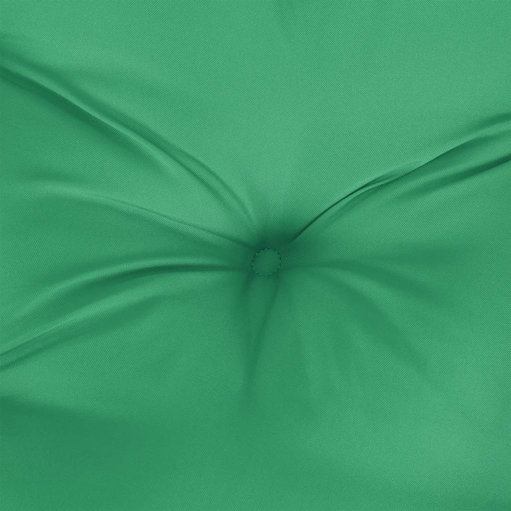 Garden Bench Cushion Green 180x(50+50)x7cm Oxford Fabric