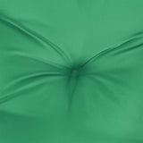 Garden Bench Cushion Green 180x(50+50)x7cm Oxford Fabric - Rear View