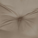 Garden Bench Cushion Taupe 180x(50+50)x7cm Oxford Fabric - Close-Up Angle