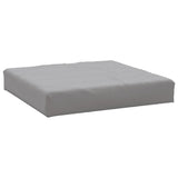 Pallet Cushions 2 pcs Grey Oxford Fabric - 45-Degree Angle