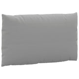 Pallet Cushions 2 pcs Grey Oxford Fabric - Rear View
