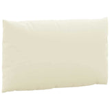 Pallet Cushions 2 pcs Cream White Oxford Fabric
