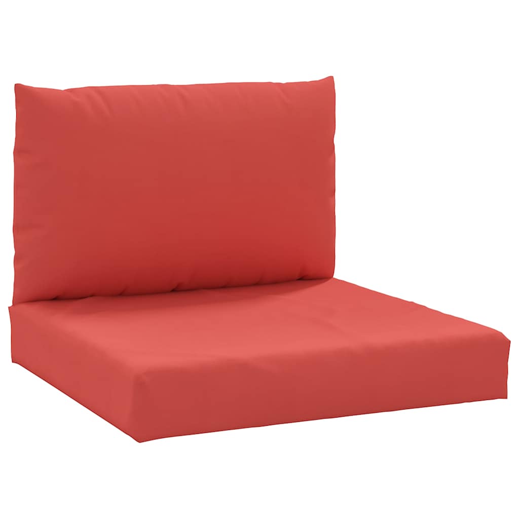 Pallet Cushions 2 pcs Red Oxford Fabric