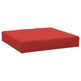 Pallet Cushions 2 pcs Red Oxford Fabric - 45-Degree Angle