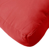 Pallet Cushions 2 pcs Red Oxford Fabric