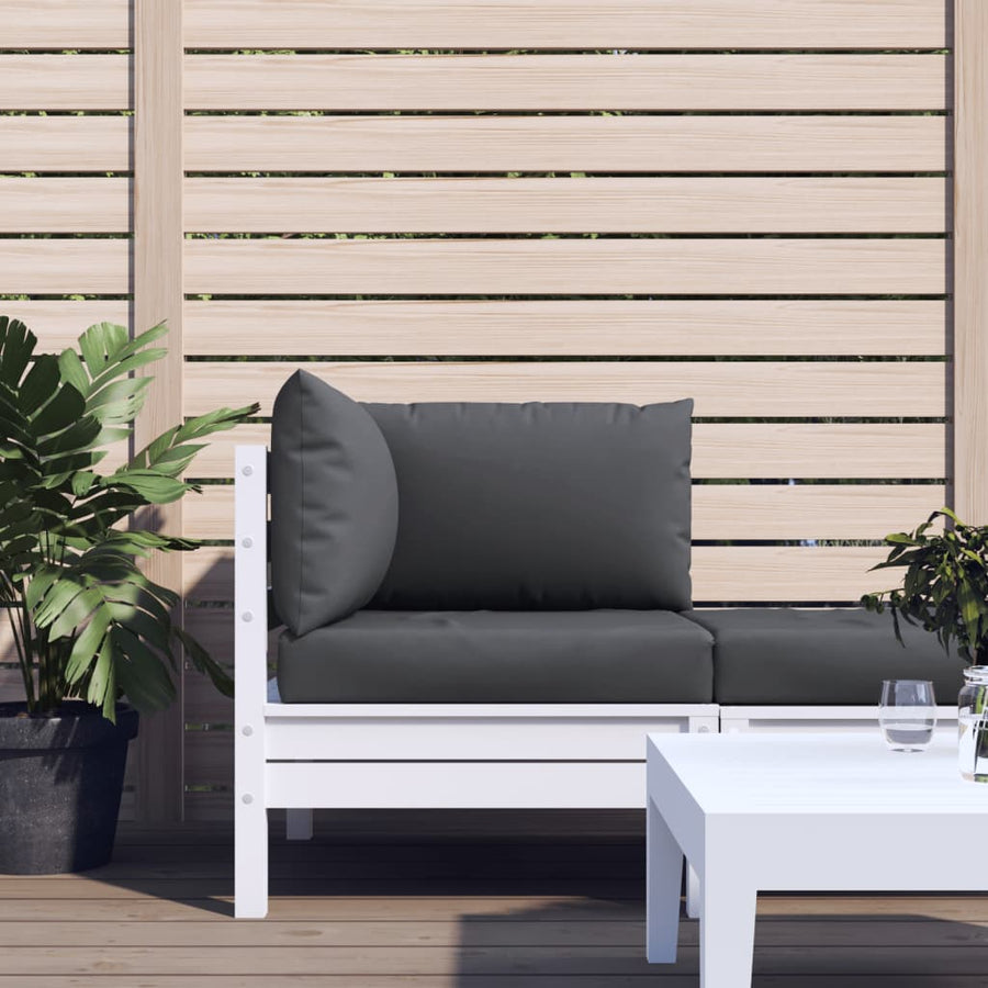 Pallet Cushions 3 pcs Anthracite Oxford Fabric