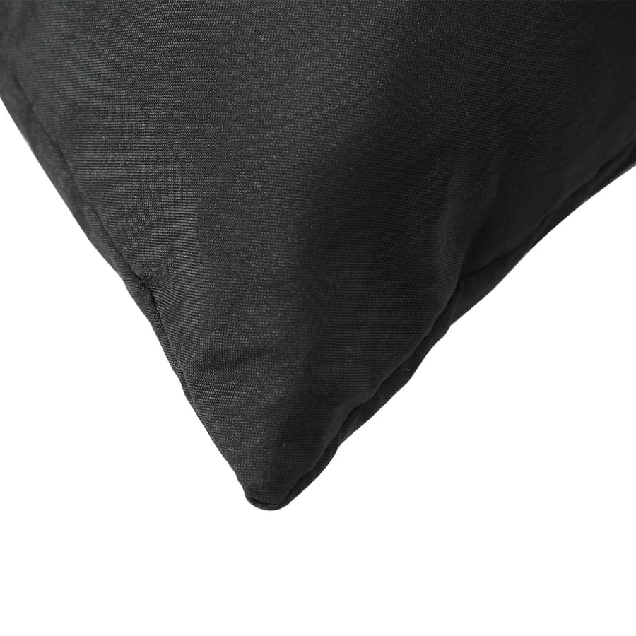 Pallet Cushions 3 pcs Black Oxford Fabric