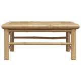 Garden Table 65x65x30 cm Bamboo - 45-Degree Angle
