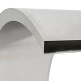 Pool Fountain 22x60x70 cm Stainless Steel 304 - Rear View