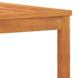 3 Piece Garden Lounge Set with Cushion Solid Acacia Wood - Close-Up Angle
