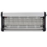 Insect Killer Black Aluminium ABS 60 W - Rear View