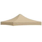 Party Tent Roof 3x3 m Beige 270 g/m?