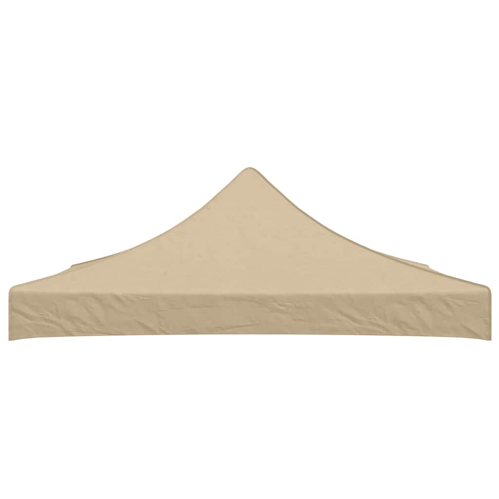 Party Tent Roof 3x3 m Beige 270 g/m?