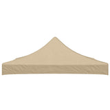 Party Tent Roof 3x3 m Beige 270 g/m?