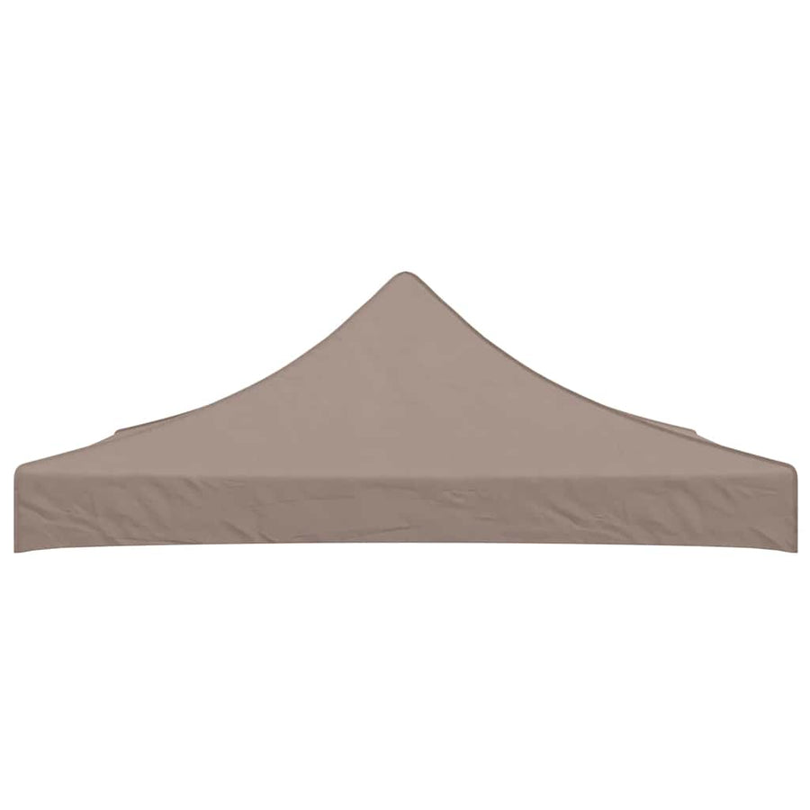 Party Tent Roof 3x3 m Taupe 270 g/m?