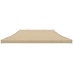 Party Tent Roof 6x3 m Beige 270 g/m?
