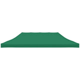 Party Tent Roof 6x3 m Green 270 g/m?