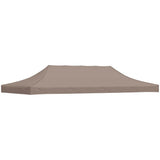 Party Tent Roof 6x3 m Taupe 270 g/m²