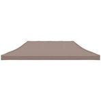 Party Tent Roof 6x3 m Taupe 270 g/m²