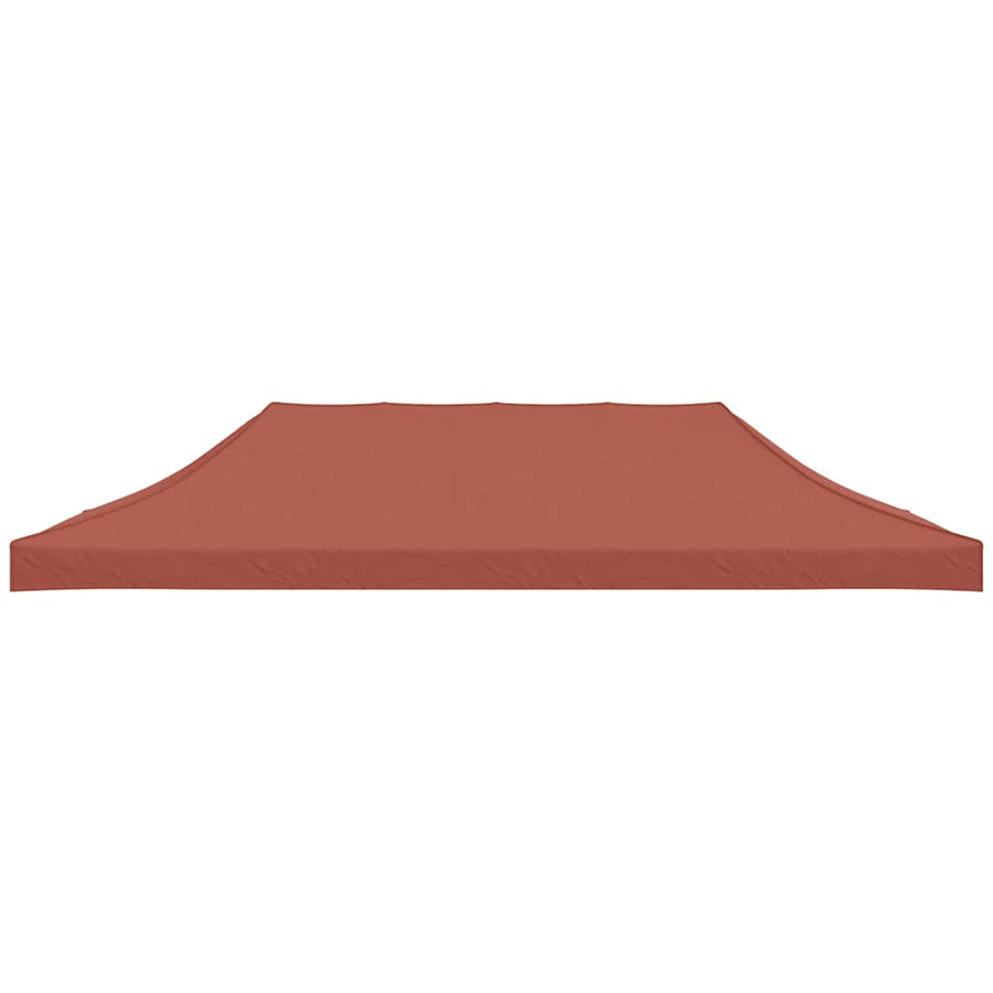 Party Tent Roof 6x3 m Terracotta 270 g/m²