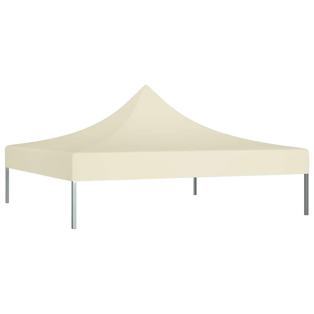 Party Tent Roof 2x2 m Cream 270 g/m?