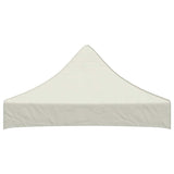 Party Tent Roof 2x2 m Cream 270 g/m?