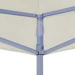 Party Tent Roof 2x2 m Cream 270 g/m?