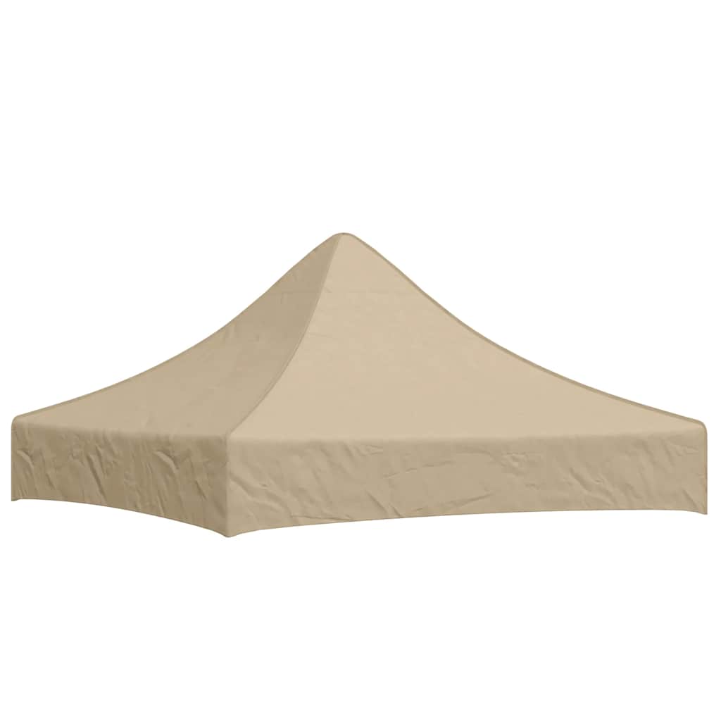 Party Tent Roof 2x2 m Beige 270 g/m²