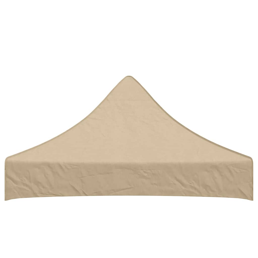 Party Tent Roof 2x2 m Beige 270 g/m?