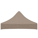Party Tent Roof 2x2 m Taupe 270 g/m?