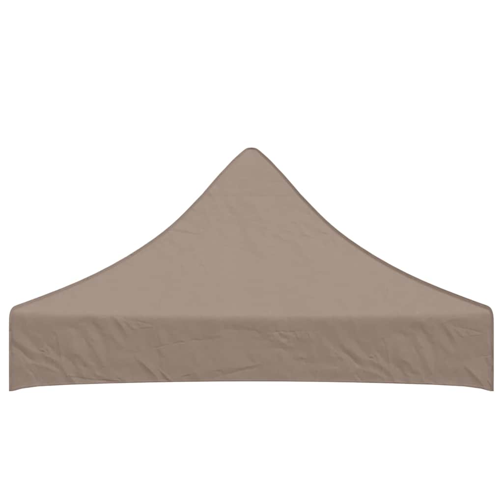 Party Tent Roof 2x2 m Taupe 270 g/m²