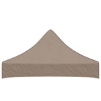 Party Tent Roof 2x2 m Taupe 270 g/m?