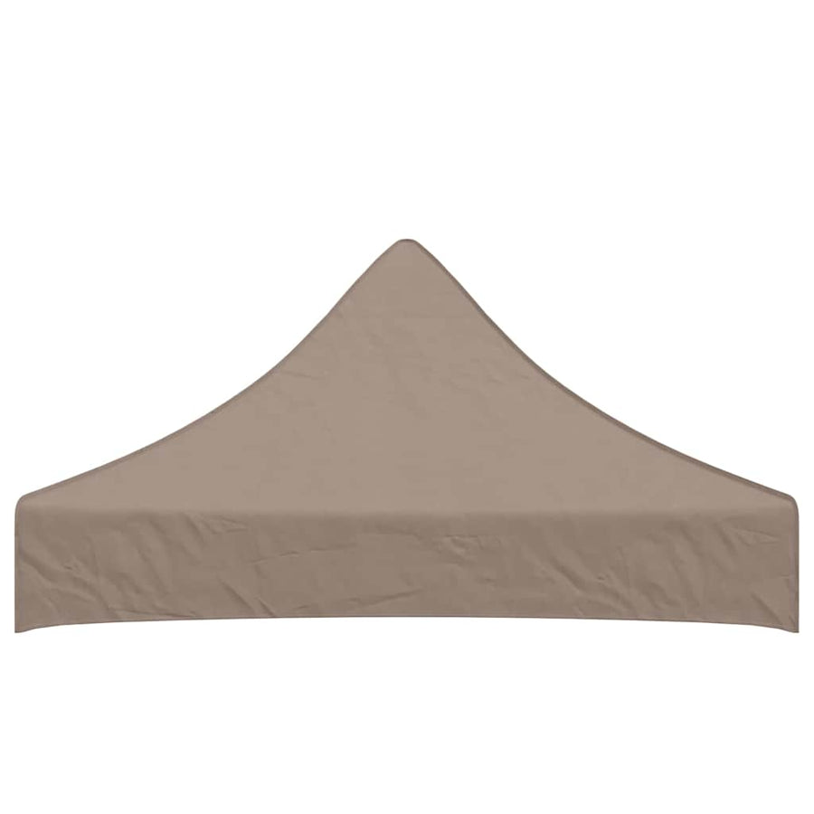 Party Tent Roof 2x2 m Taupe 270 g/m?