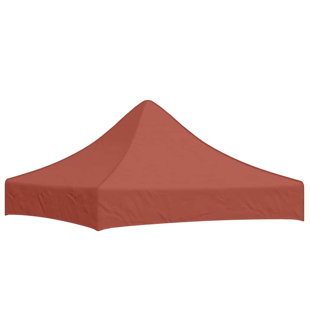 Party Tent Roof 2x2 m Terracotta 270 g/m²