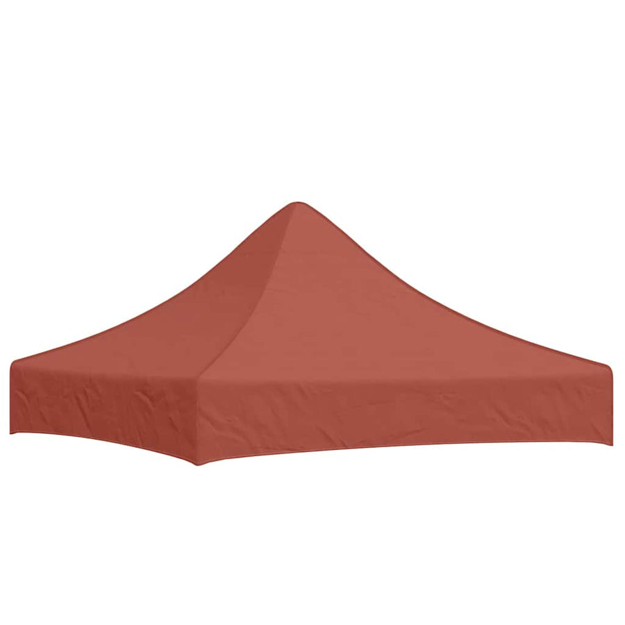 Party Tent Roof 2x2 m Terracotta 270 g/m²