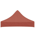 Party Tent Roof 2x2 m Terracotta 270 g/m²